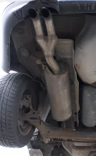 Audi A4 B5 Auspuff Endschalldämpfer hinten Endtopf 1,9 TDI AFN AHH AVG (169684)
