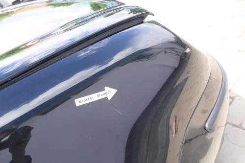VW Polo 9N Kotflügel vorne rechts schwarz L041 bis ca.Bj.2004  (169688)
