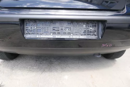 VW Polo 9N 9N3 Stoßstange Heckstoßstange hinten schwarz L041 (169690)