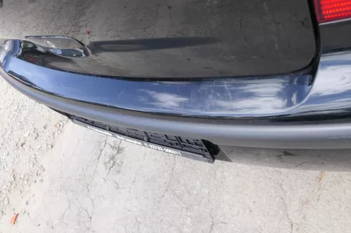 VW Polo 9N 9N3 Stoßstange Heckstoßstange hinten schwarz L041 (169690)