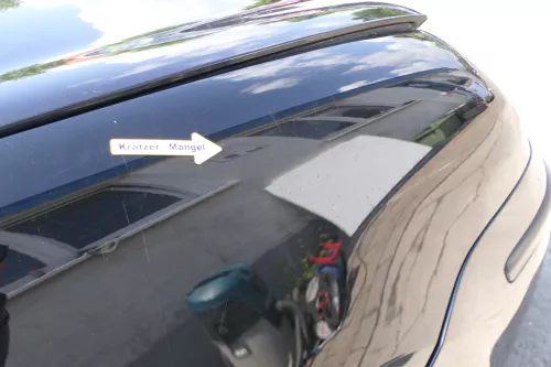 VW Polo 9N Kotflügel vorne rechts schwarz LC9Z bis ca.Bj.2004  (169702)