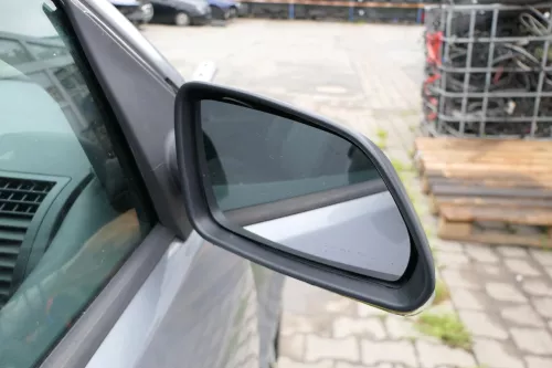 VW Polo 9N 9N3 elektrischer Spiegel Außenspiegel rechts schwarz matt Blinker (169749)