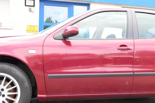 Seat Leon Toledo 1M Tür vorne links Fahrertür rot LS3R (169758)