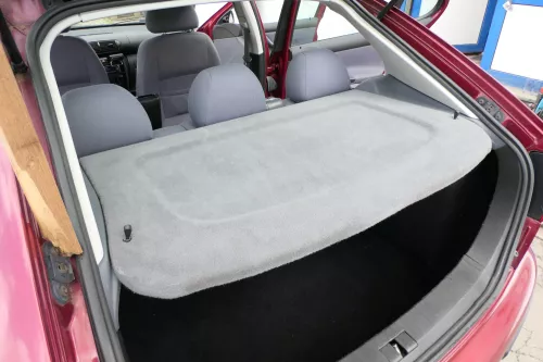 Seat Leon 1M Hutablage Abdeckung Kofferraum hinten grau (169776)