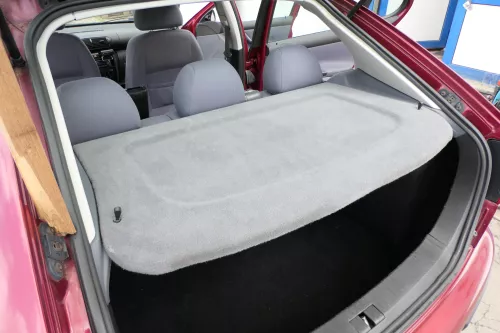 Seat Leon 1M Hutablage Abdeckung Kofferraum hinten grau (169776)