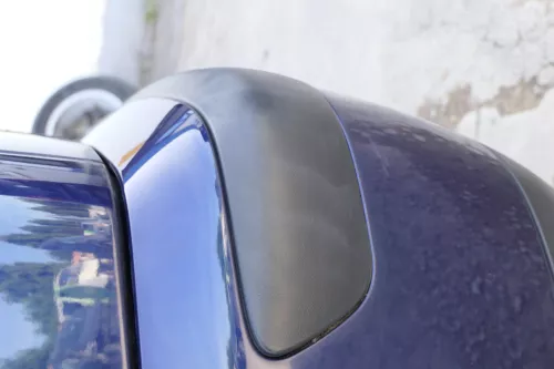 Seat Ibiza 6K Facelfit Stoßstange Heckstoßstange hinten blau LB5N (169879)
