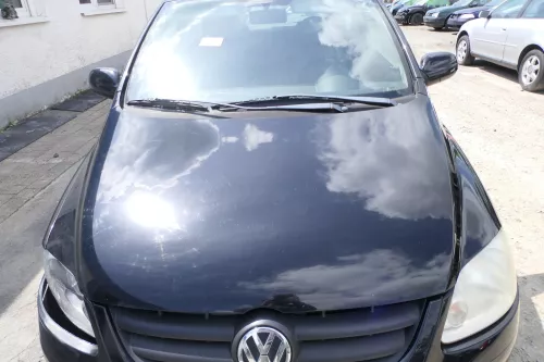 VW Fox 5Z Motorhaube Klappe vorn vorne schwarz L041 Haube (169923)