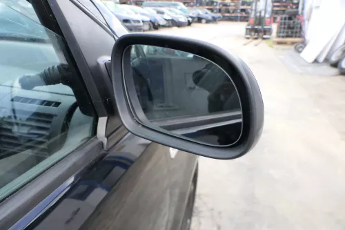 VW Fox 5Z mechanisch Spiegel Außenspiegel + Glas rechts schwarz L041 elektrisc (169932)