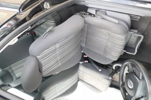 VW Fox Sitz Fahrersitz vorne links OHNEAirbag höhenverstellbar  v (169935)