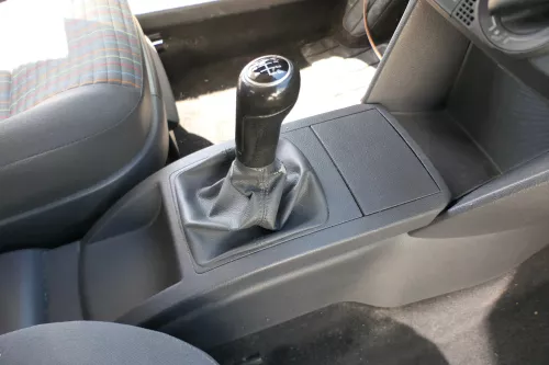 VW Polo 9N 9N3 Schaltknauf Schaltsack Schaltung Schaltknüppel 6Q1711113F QFJ