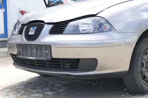 Seat Ibiza 6L Stoßstange Frontstoßstange vorne grau LS7U bis caAnfang2006 (169958)