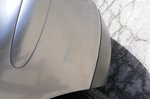 Seat Ibiza 6L Stoßstange Heckstoßstange hinten grau LS7U (169962)