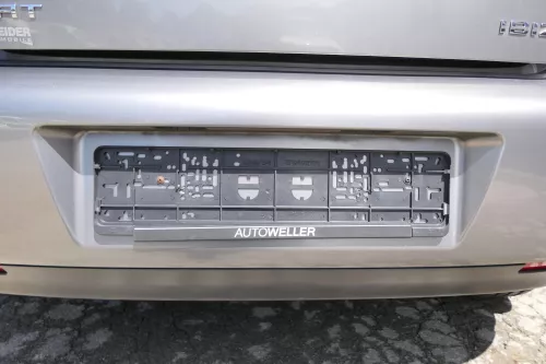 Seat Ibiza 6L Stoßstange Heckstoßstange hinten grau LS7U (169962)