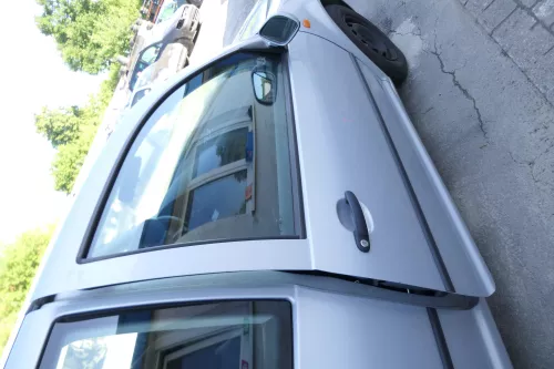 VW Golf 4 Tür vorne rechts Beifaahrertür 2/3-Türer silber grau LB7Z ohneAnbaute (170091)