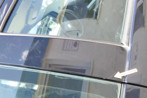 VW Fox 5Z Tür vorne rechts Beifahrertür schwarz L041 (170164)