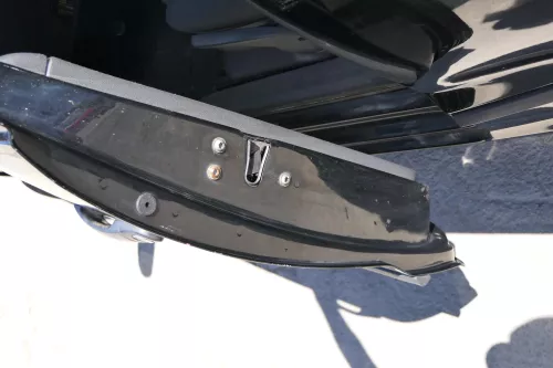 VW Fox 5Z Tür vorne links Fahrertür schwarz L041 (170166)