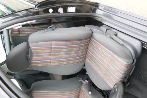 VW Fox Sitz Fahrersitz vorne links OHNEAirbag höhenverstellbar  v (170205)
