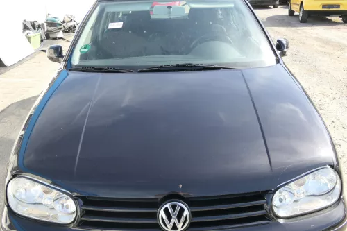 VW Golf 4 Motorhaube Haube Klappe vorne schwarz LC9Z metallic blackmagic ll