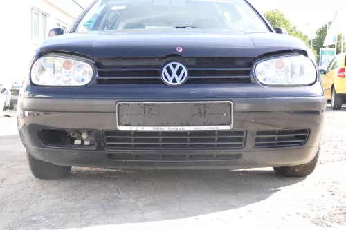 VW Golf 4 1J Stoßstange vorne Stoßfänger vorn schwarz LC9Z Frontstoßstange (170362)