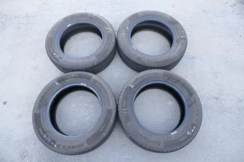 4x VW Golf Passat Reifen 195/65 R15 91H Sommerreifen 4x ca. 4-5mm NUR REIFEN (170384)