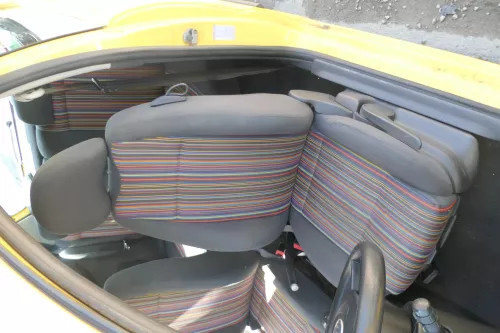 VW Fox Sitz Fahrersitz vorne links OHNEAirbag höhenverstellbar  v (170412)