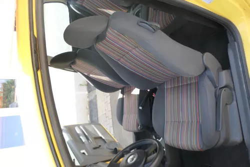 VW Fox Sitz Fahrersitz vorne links OHNEAirbag höhenverstellbar  v (170412)