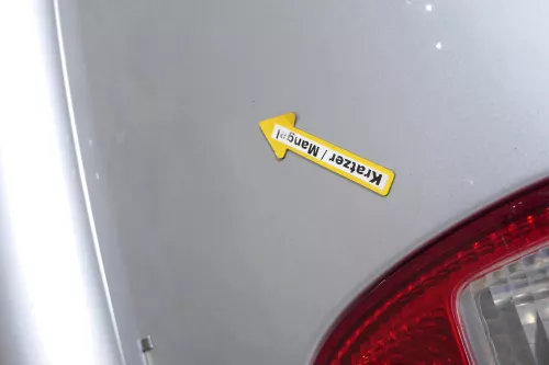 Seat Leon 1M Heckklappe Klappe hinten Kofferraumklappe silber grau LS7N Spoiler (170427)