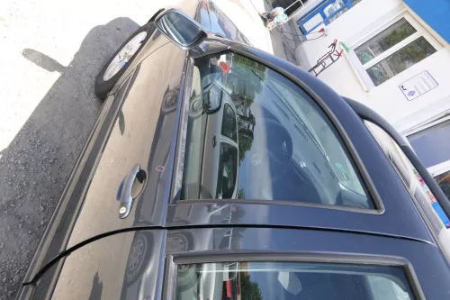 VW Golf 4 Bora Tür vorne links Fahrertür 4/5-Türer Kombi Variant grau blue LC7V (170447)