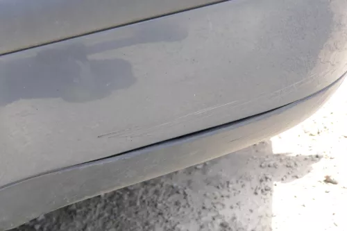 VW Golf 4 Kombi Avant Stoßstange hinten Heckstoßstange Stoßfänger grau LC7V (170448)