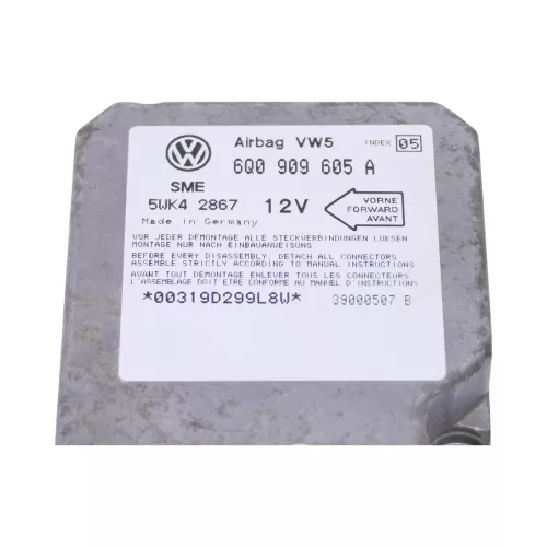 Polo 6N2 Steuergerät Airbag Airbagsteuergerät 1C0909605A 02P - 4x Airbag 6Q09096 (170491)