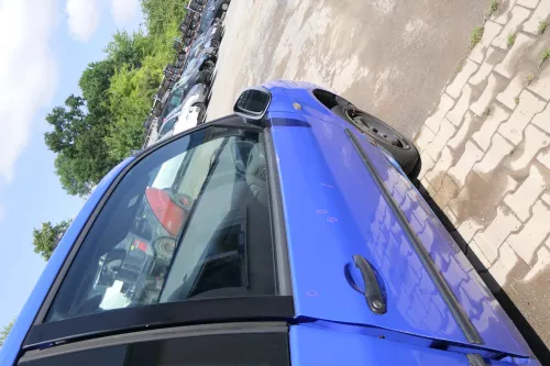 VW Lupo Seat Arosa Tür vorne rechts Beifahrertür blau LS5J (mechanischerFenst (170563)