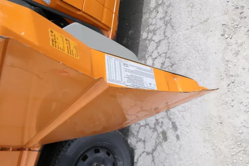 VW T4 Tür vorne links orange LP2C Fahrertür 701831055H bis ca1996 ohneAnbauteile (170597)