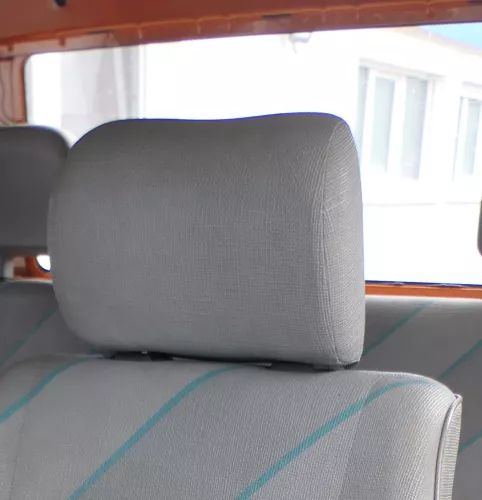 1x VW T4 Sitz vorne links oder rechts Kopfstütze Kopfstützen grau (170600)