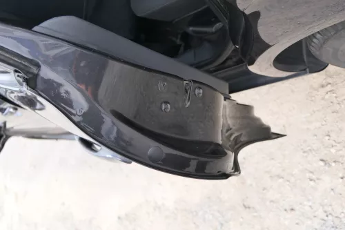 Seat Altea 5P Tür hinten links schwarz LS9N - ohneAnbauteile (170682)