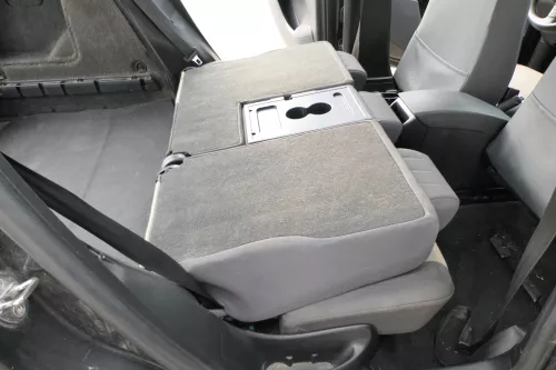 Seat Altea 5P XL Sitz Sitze hinten Rückbank Rücksitzbank 3 Punkt Lehne anthrazit (170705)