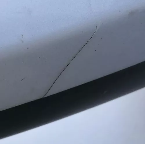 A3 8P elektrischer Spiegel vorne rechts silber grau LX7Z Außenspieg-  MÄNGEL !!! (170793)