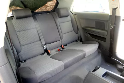 A3 8P Sitz Rückbank Rücksitzbank 4/5-Türer 3-Punkt-Gurt Sportback soul schwarz v (170808)