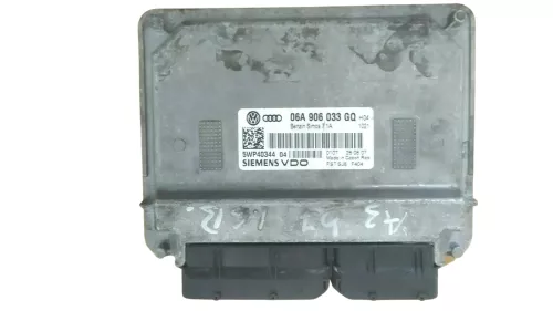 Audi A3 8P Steuergerät Motor 06A906033GQ BSE 1,6 75kw 101PS (170816)
