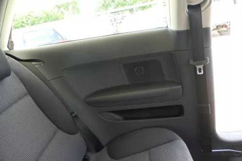 Audi A3 8P Seitenverkleidung Seite hinten llinks schwarz 2/3-Türer Seite schwarz