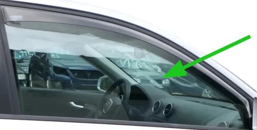 Audi A3 8P vorne rechts Fenster Scheibe in Tür Fensterscheibe 8P3845202 2/3-Türe