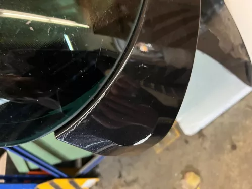 VW Golf Plus 5M Heckklappe hinten Kofferraumklappe Scheibe schwarz LC9Z - Rost (170861)