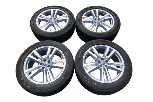 4x Q7 4M Alufelgen Reifen Felge Felgen 4M0601025G 225/50 R 20 Zoll Winterreifen (170893)