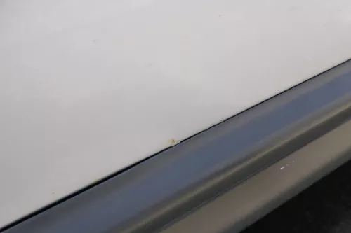 Audi A6 4B C5 Tür Türblatt hinten rechts grau silber LY7M (170930)