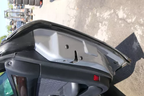 Audi A6 4B C5 Tür Türblatt hinten rechts grau silber LY7M (170930)