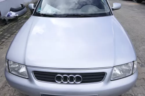 Audi A3 8L Motorhaube Frontklappe Haube silber LY7M grau auch für Facelift (170984)