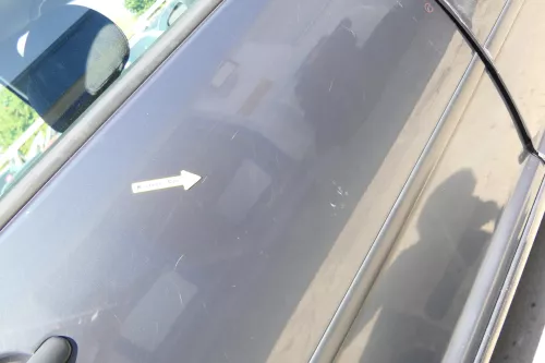 VW Golf 4 Limousine Tür hinten rechts grau blau blue LC7V (KEINkombi) (171124)