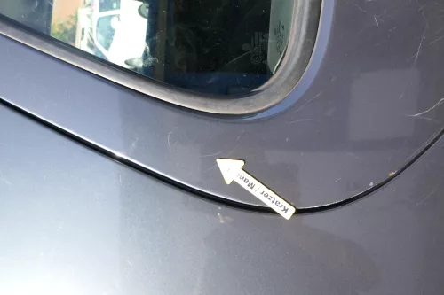 VW Golf 4 Limousine Tür hinten rechts grau blau blue LC7V (KEINkombi) (171124)