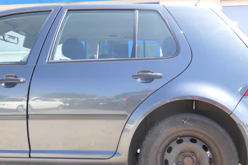 VW Golf 4 1J Limousine Tür hinten links grau blau LC7V blue (KEINkombi) d (171127)
