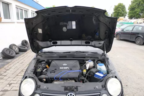 VW Lupo Motorhaube Klappe Frontklappe Haube vorne schwarz L041 uni  (171139)