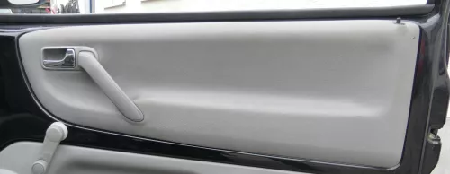 1x Lupo Arosa Türverkleidung Verkleidung Tür vorne rechts oben grau (171146)